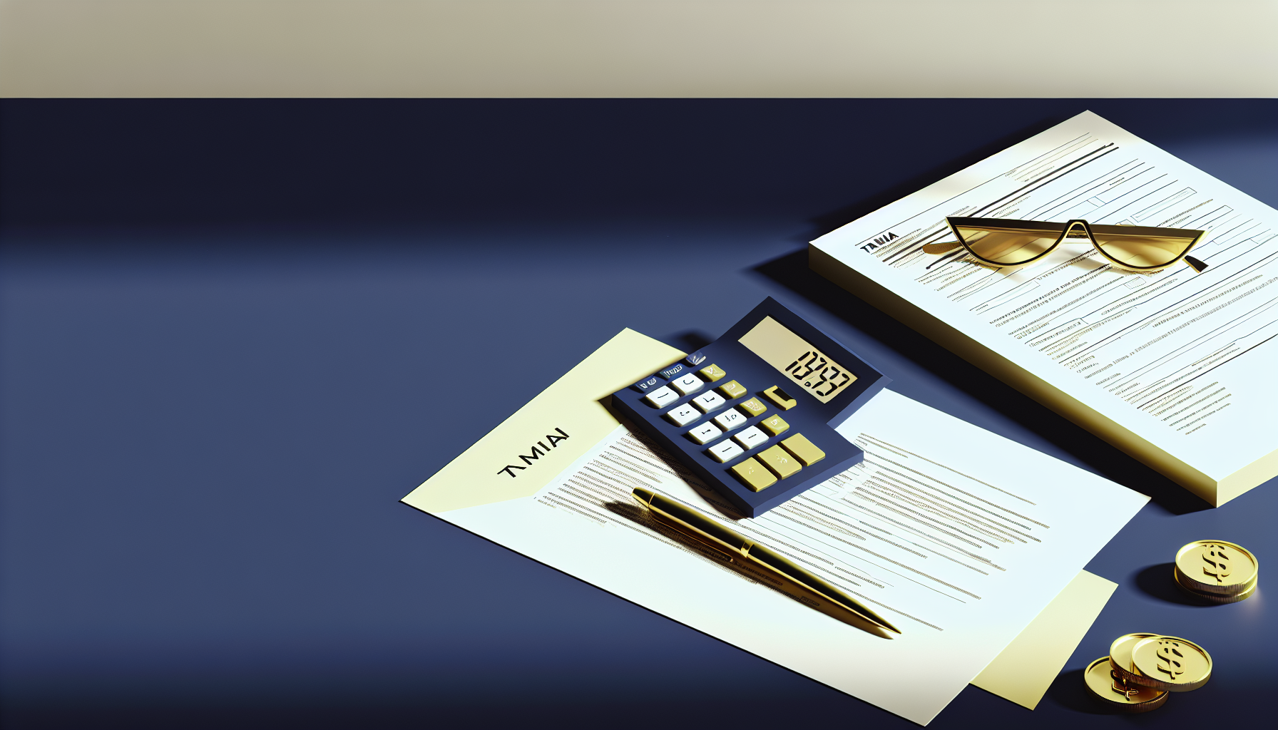 Rahapelien verotusasiakirjat ja laskin