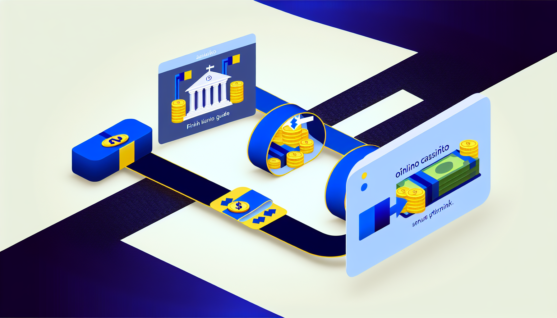 Rahavirta pankista kasinolle Trustlyn avulla